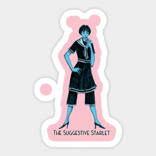 The Suggestive Starlet Sticker